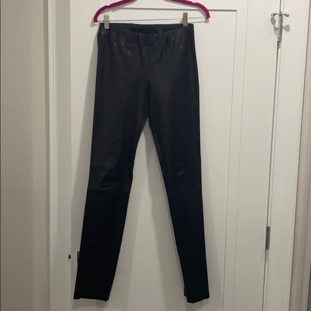 Tory Burch Leather Leggings/Pants